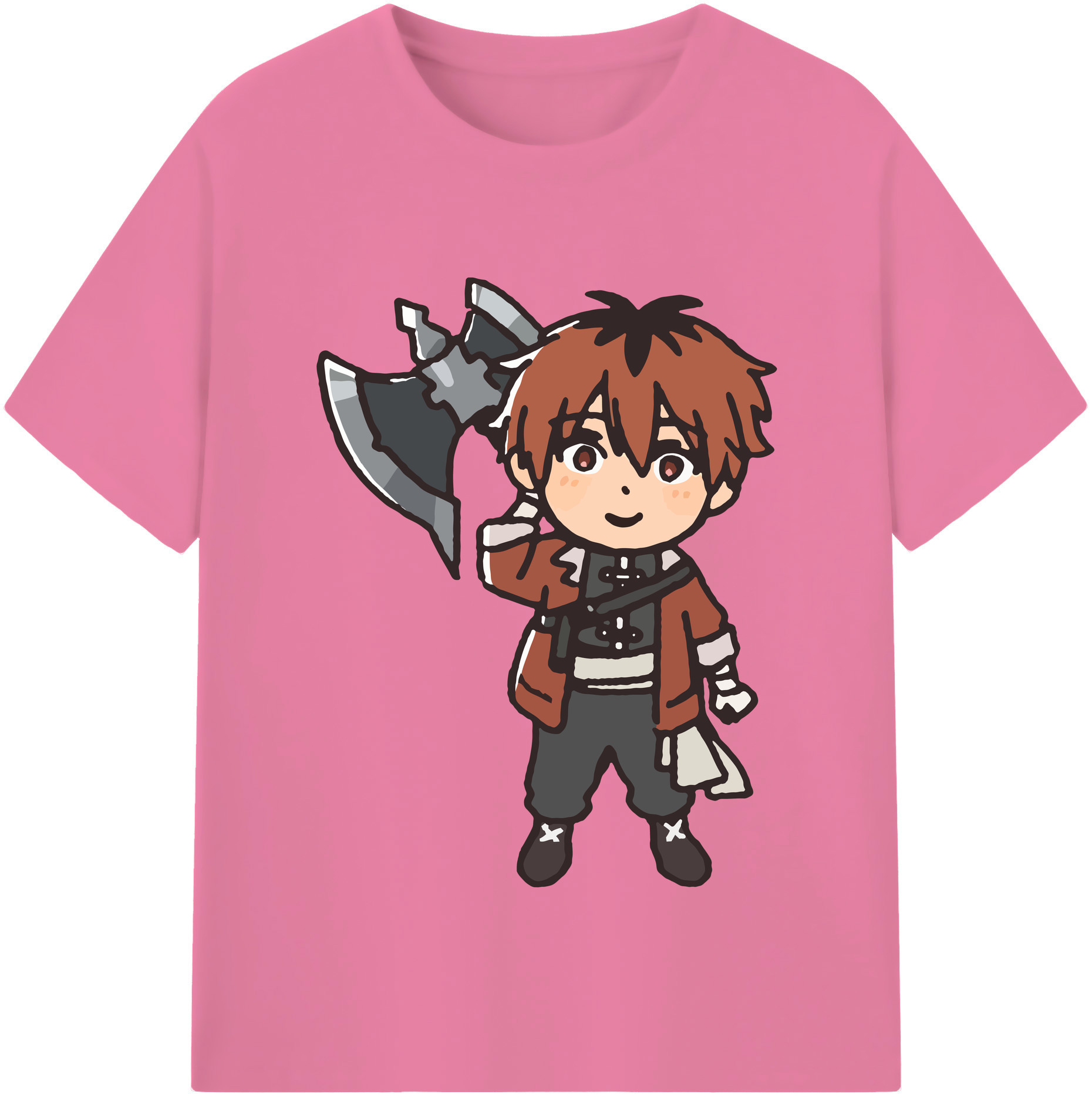 （画像用） 葬送のフリーレン Frieren 綿100％半袖Tシャツ（フロントプリント）